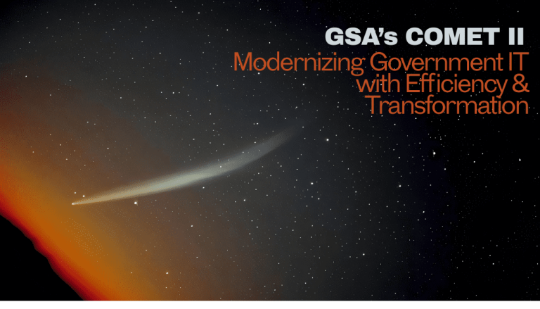 GSA COMET II