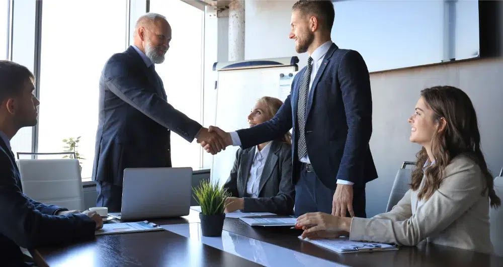 proposal team receiving expert consulting Technical Volume in a Federal Proposal